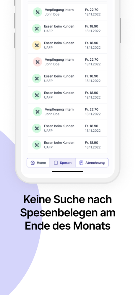 Expensly.ch screenshot 6