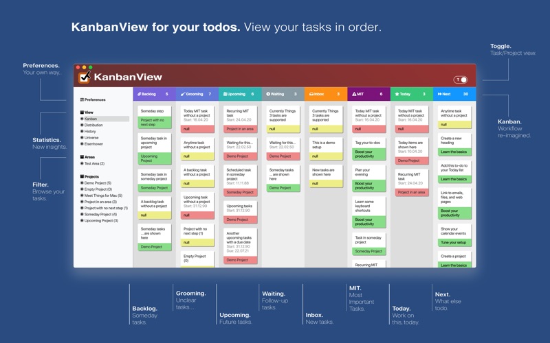 Screenshot #2 pour KanbanView
