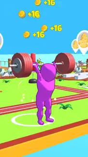 muscle land 3d - hero lifting iphone screenshot 2