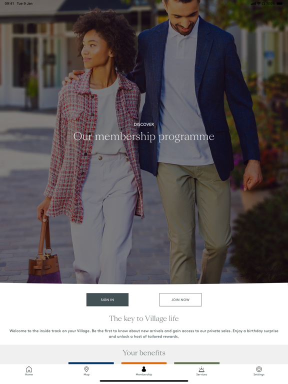 La Vallée Village iPad screenshot 3 - Shopping app