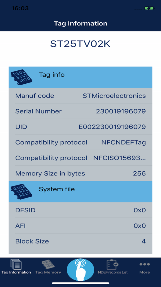 #3. NFC Tap (iOS) 由: STMicroelectronics