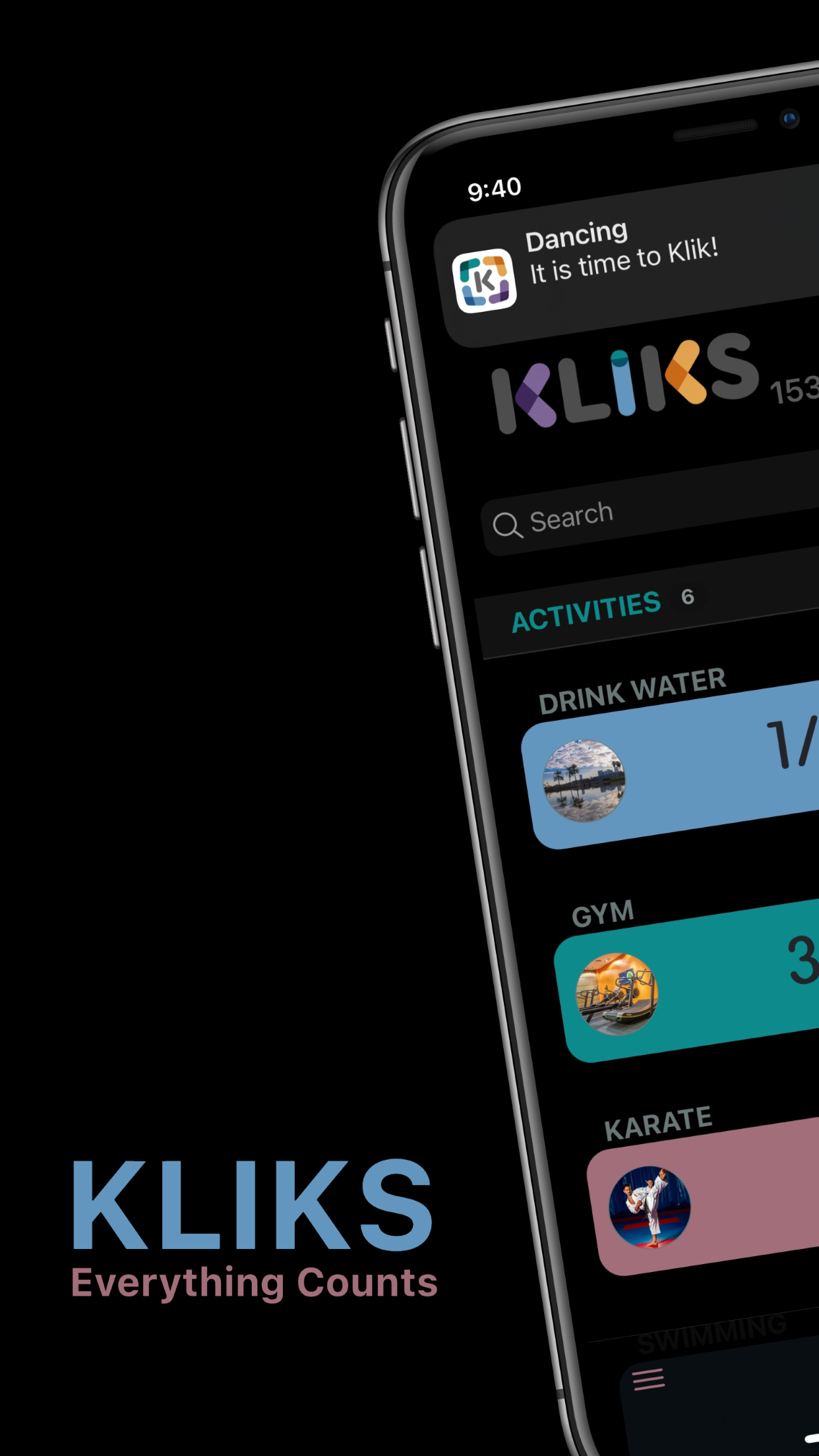 KliksApp - An Elegant Counter