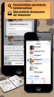 dokument und bilder scanner iphone bildschirmfoto 2
