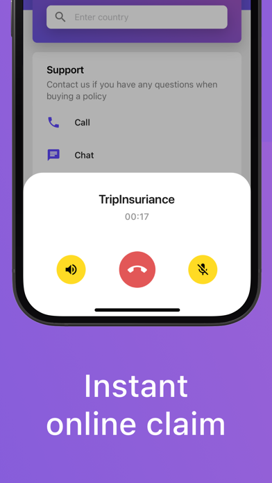 Tripinsurance:travel insurance Screenshot