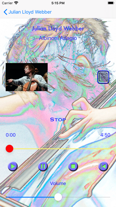 The Great Cellists Screenshot