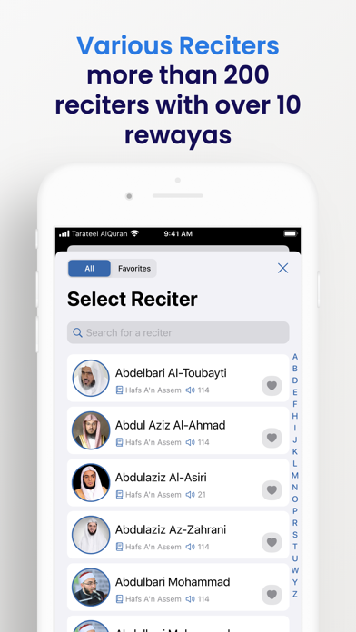 Screenshot #2 pour Tarateel AlQuran تراتيل القرآن