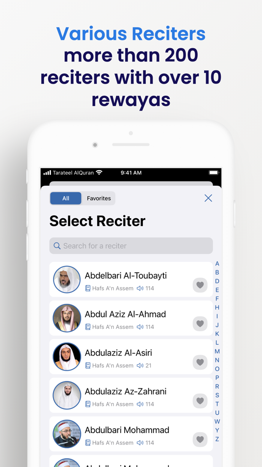 #2. Tarateel AlQuran تراتيل القرآن (iOS) 由: Mohammed Faruq Aboalisr