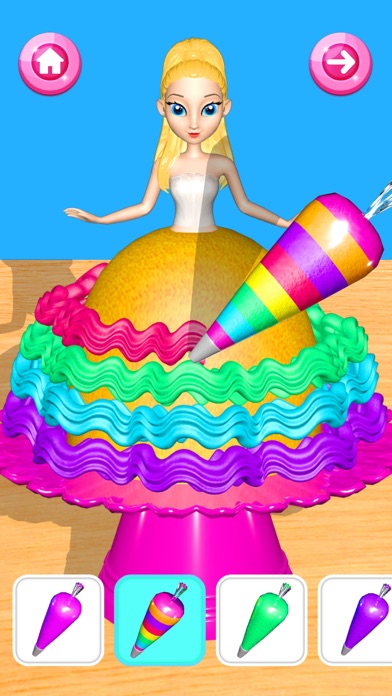 Cake DIY Baking Food Games Screenshot