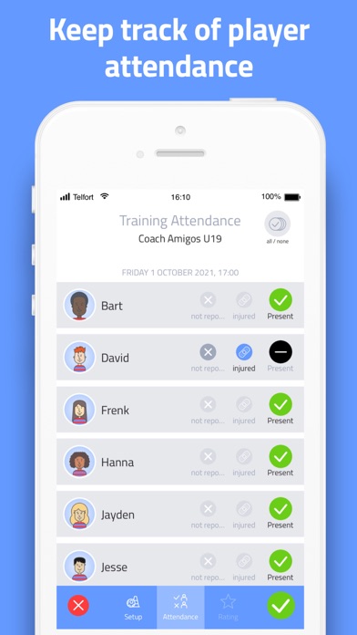 Trainer Amigo Screenshot