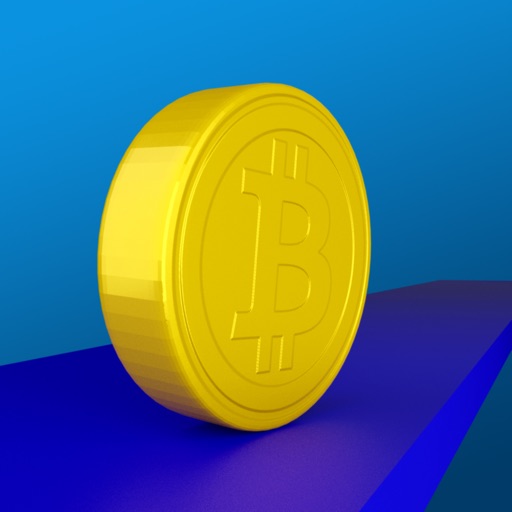 Crypto Rush 3D Coin Roll Race icon