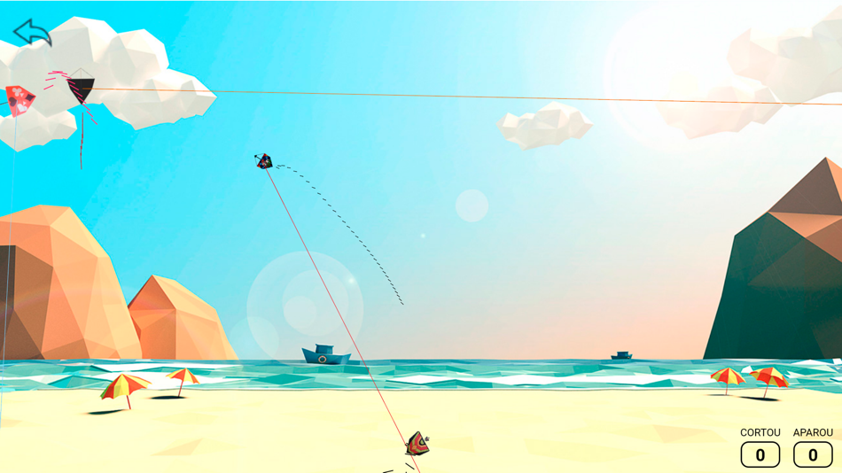 #3. Kite Fighting (iOS) 由: Rafael Mayworn