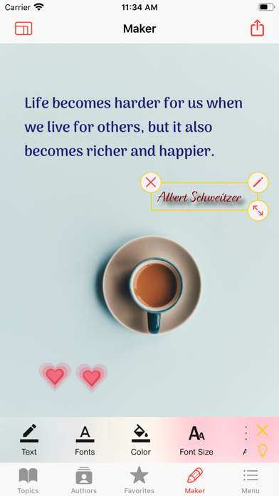Motivational Quotes + Screenshot