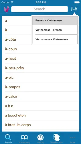 Game screenshot LV Dic: French - Vietnamese mod apk