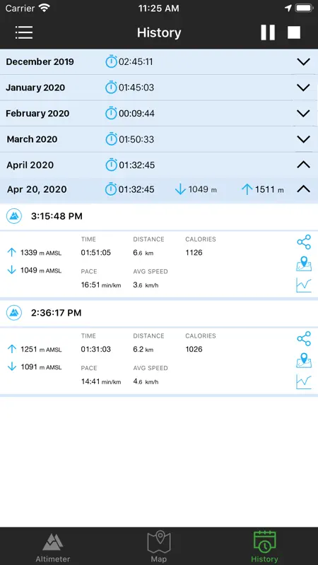 GPS Altimeter - Altitude & Map screenshot 4 of 9