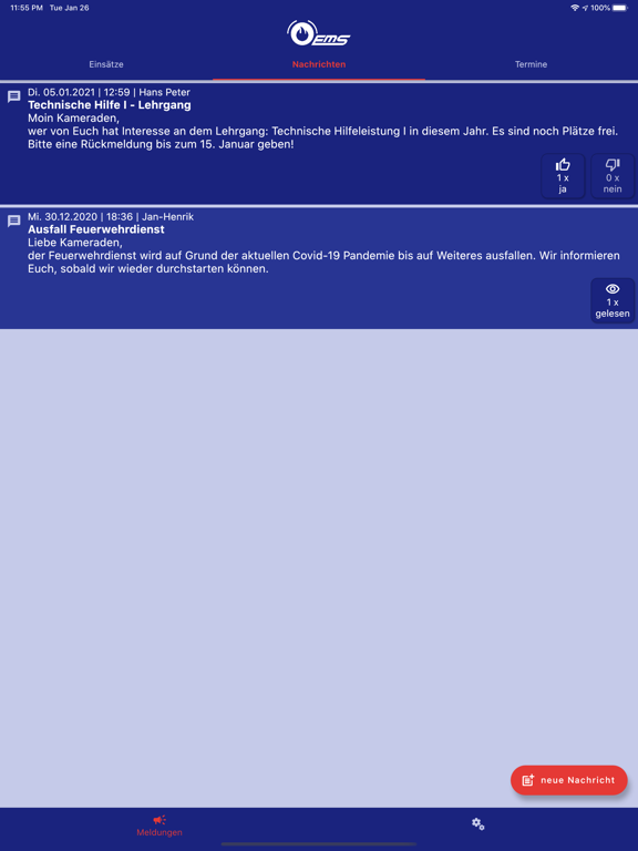Screenshot #6 pour Dräger EMS-Alarm