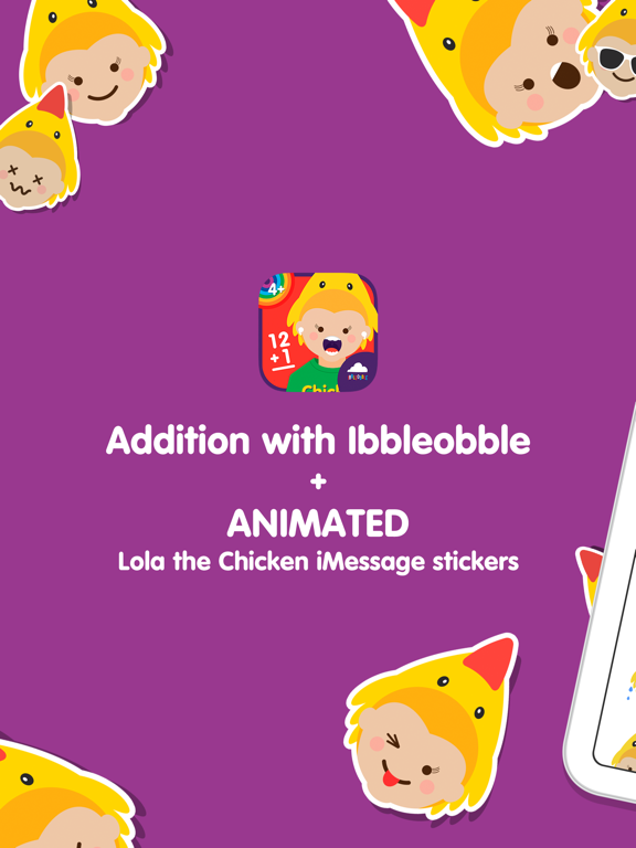 Addition Problems : Ibbleobble iPad screenshot 8 - Education app