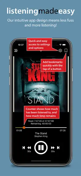 Game screenshot Audiobooks from AudiobookSTORE hack