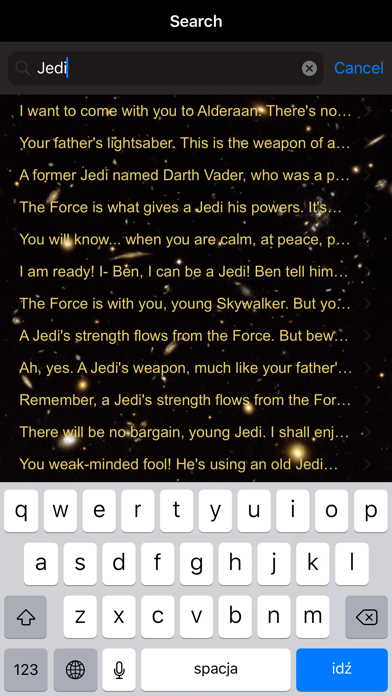 Quotes for Star Wars Screenshot