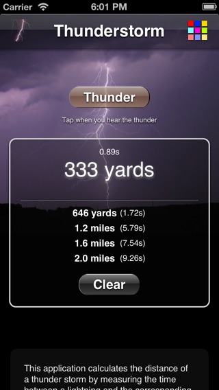 Thunderstorm Calculatorのおすすめ画像2