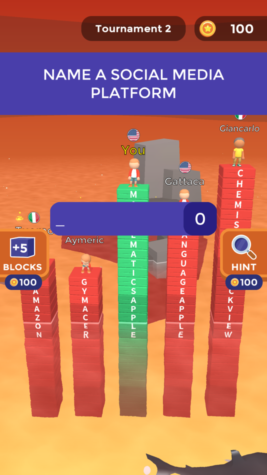 #1. Text or Die (iOS) 由: Rollic Games