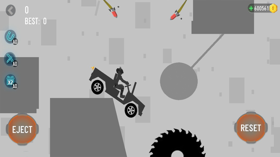 #4. Ragdoll Dismount: Bone Breaker (iOS) By: Gioi Pham