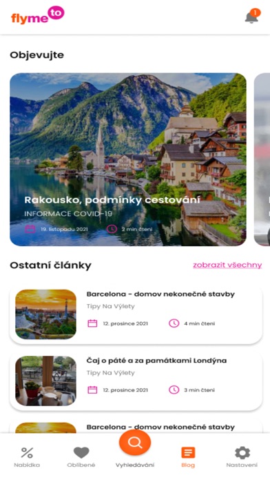 Flymeto - Easier travel Screenshot