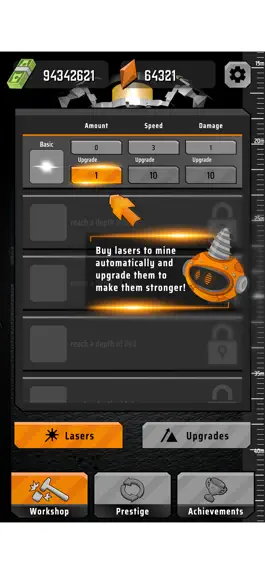 Game screenshot Laser Inc. Idle Miner mod apk