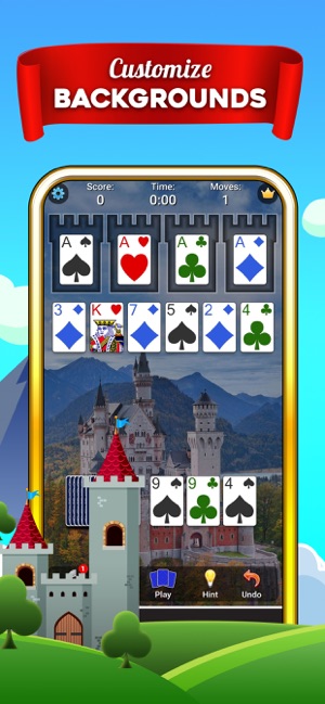 ONE HUNDRED CASTLES SOLITAIRE - Play for Free!