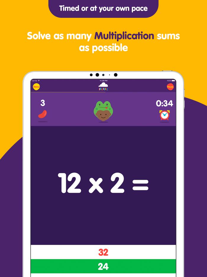 Multiplication with Ibbleobble
