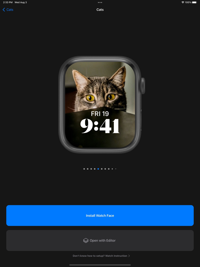 Watch Faces Gallery and Creator
