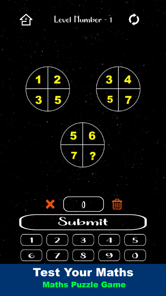 #1. Maths Puzzles - Game (iOS) 由: Smit Sabhadiya