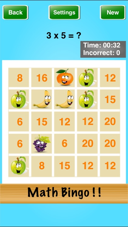 Math Bingo ! !