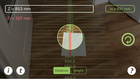 Distance and Height Telemeter screenshot