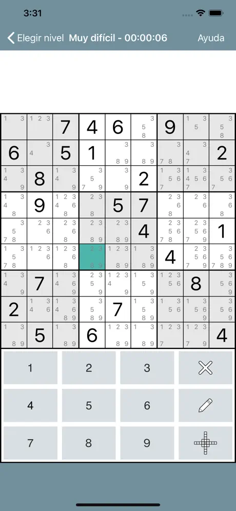 Sudoku classic.