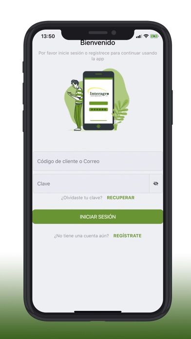 Interagro Clientes Screenshot