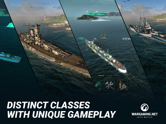 World of Warships Blitz 3D War iPad app afbeelding 2