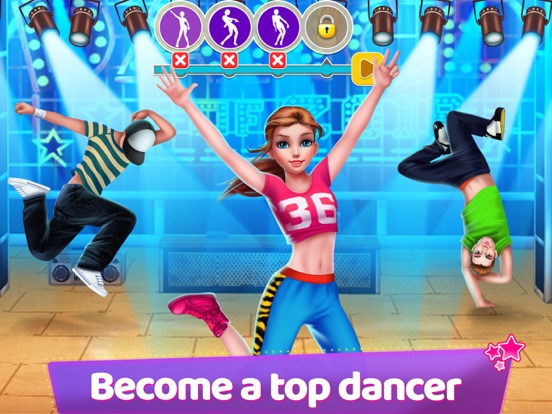 Dance School Stories iPad app afbeelding 7