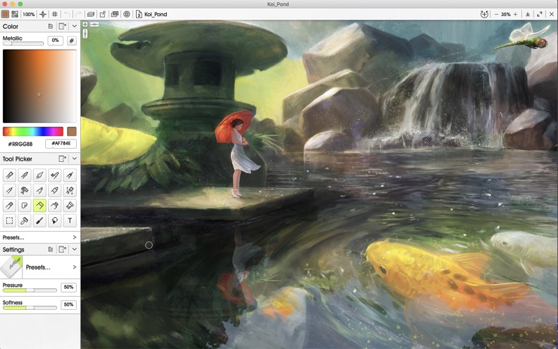 Screenshot #1 pour ArtRage Vitae