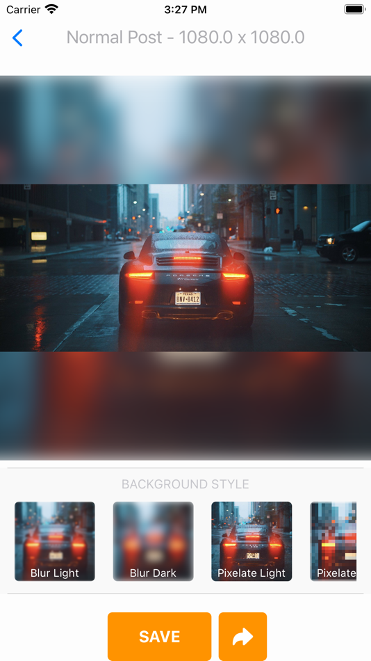 #2. Square Fit Photo editor nocrop (iOS) Podle: Sounak Sarkar