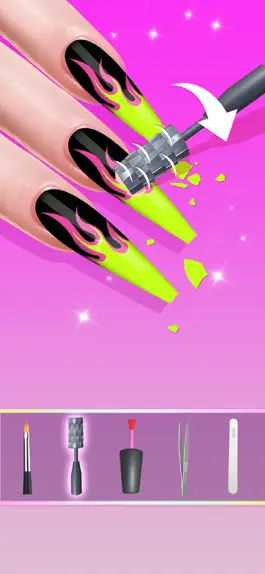 Game screenshot Nail Art -Girl Nail Salon Game hack