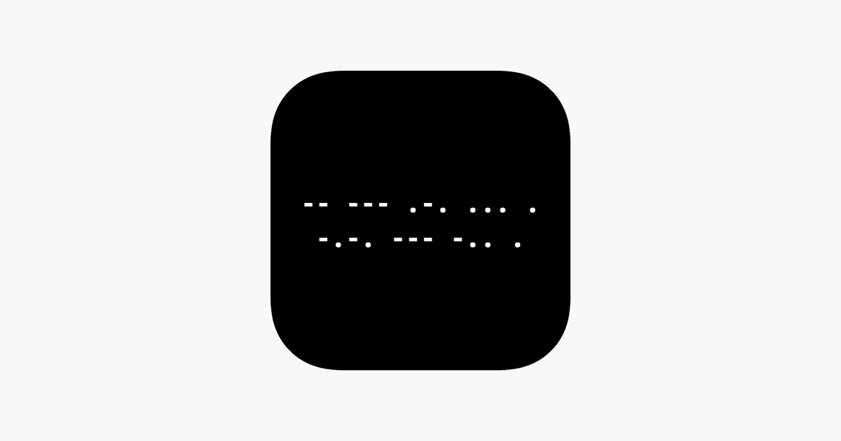 Apprendre l'alphabet Morse dans l'App Store