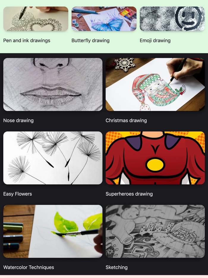 Learn Drawing Tutorials