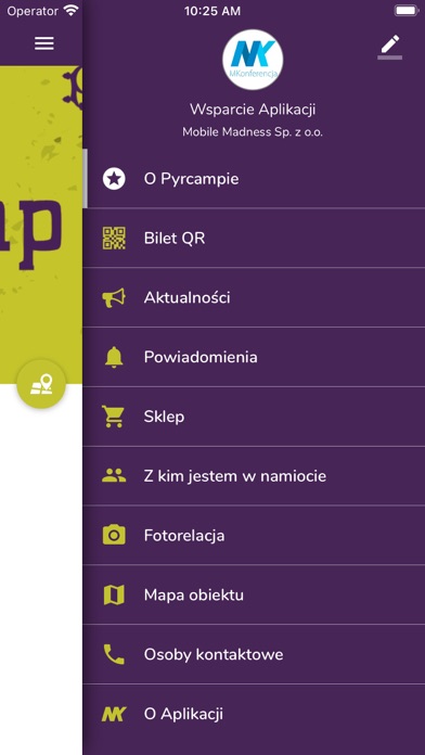 Pyrcamp - nocleg Pyrkon Screenshot