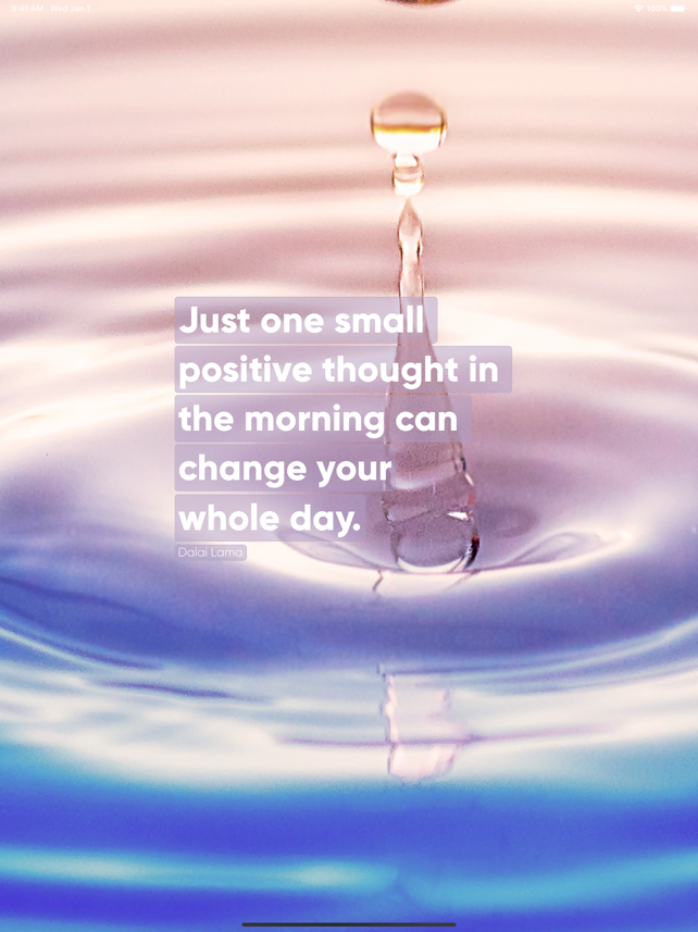 Daily Quote - Positive quotes Screenshot
