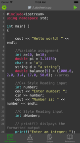 C/C++ Programming Compiler screenshot