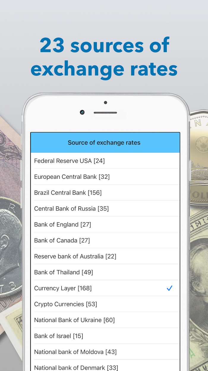 Currency exchange converter