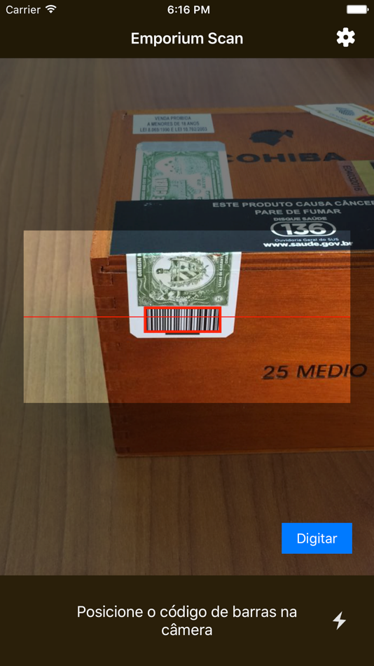 #2. Emporium Cigars Scan (iOS) 由: Emporium Cigars