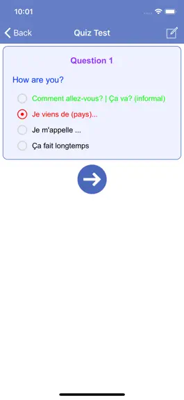 Game screenshot Learn French Phrases Words hack