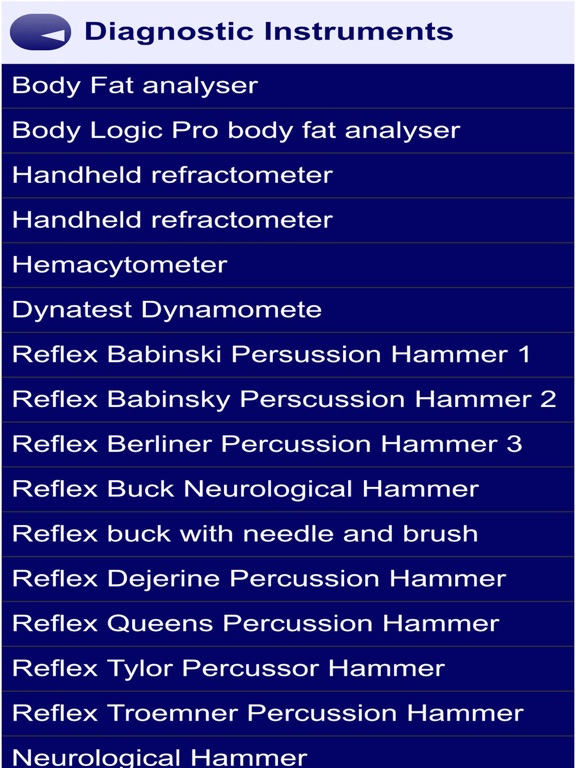Screenshot #5 pour medical instruments