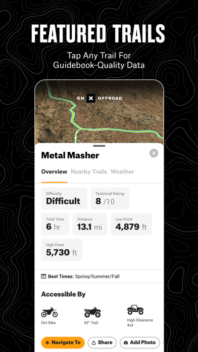 onX Offroad: Trail Maps & GPS Screenshot